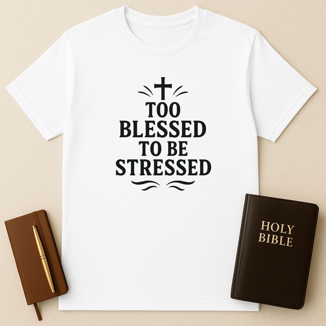 Too Blessed To Be Stressed T-Shirt