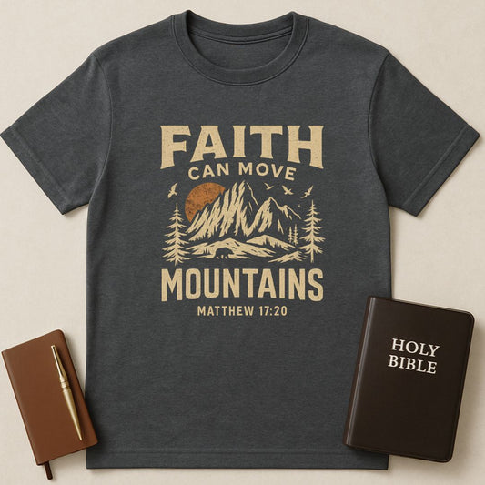 Faith Can Move Mountains T-Shirt