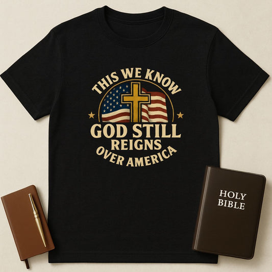 God Still Reigns Over America T-Shirt