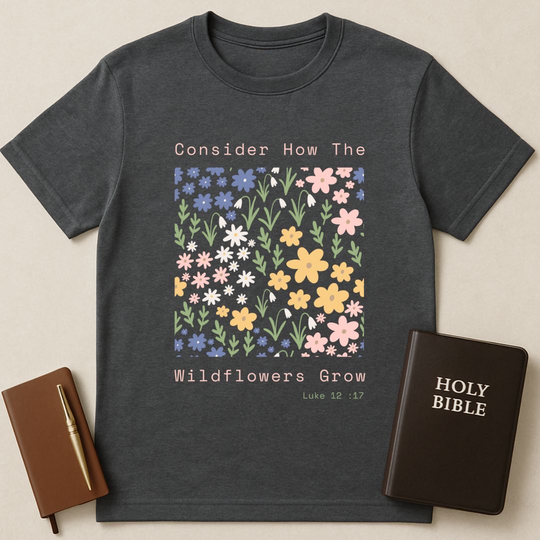 Consider How The Wildflowers Grow T-Shirt
