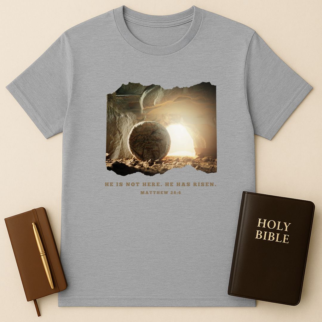 He Is Not Here. He Has Risen T-Shirt