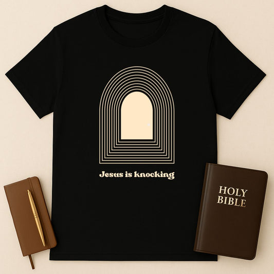 Jesus Is Knocking T-Shirt