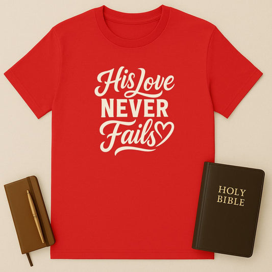 His Love Never Fails T-Shirt