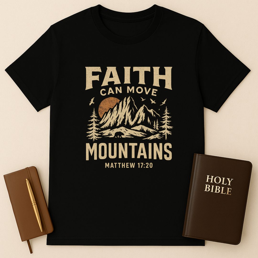 Faith Can Move Mountains T-Shirt