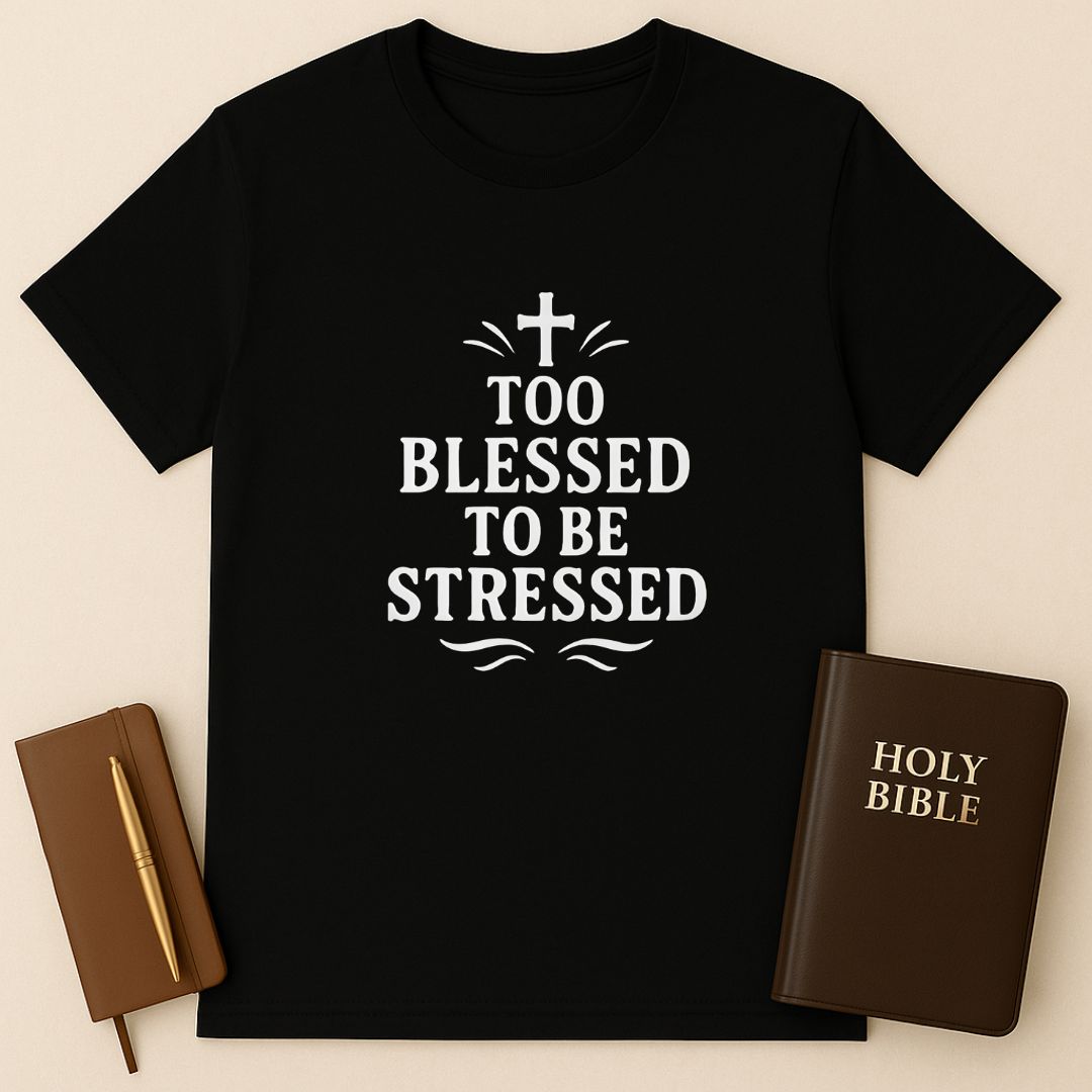 Too Blessed To Be Stressed T-Shirt