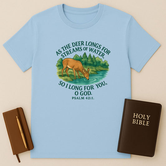 I Long For You O God T-Shirt