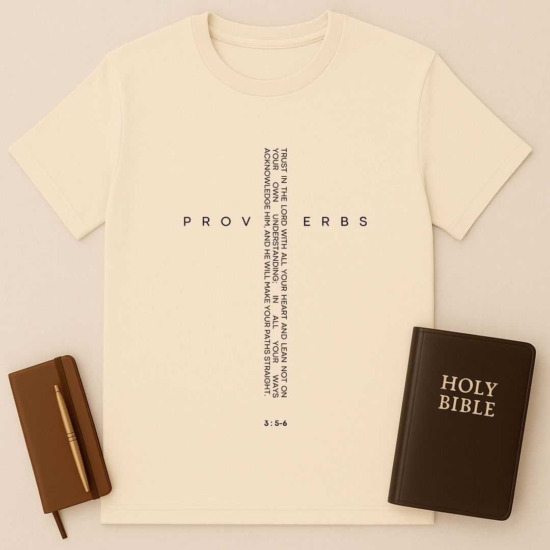 Trust In The Lord - Proverbs 3:5-6 T-Shirt