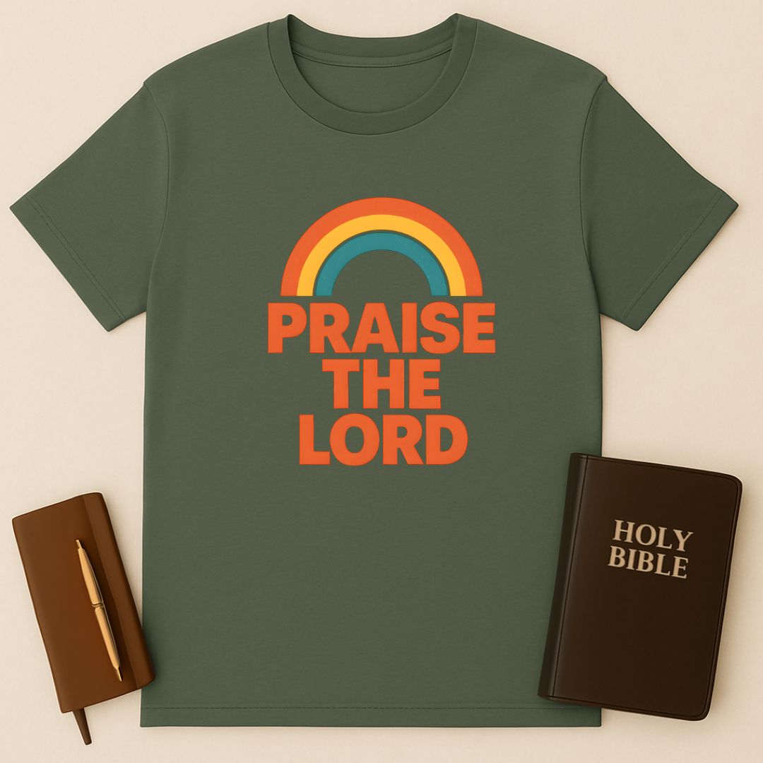 Praise The Lord Rainbow T-Shirt