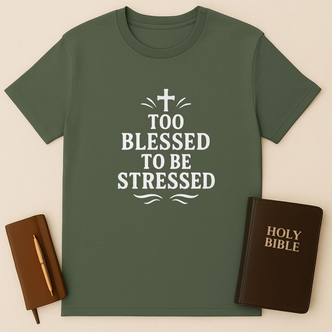 Too Blessed To Be Stressed T-Shirt