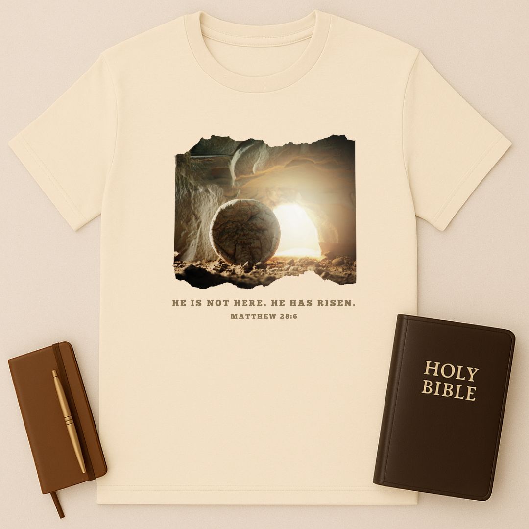He Is Not Here. He Has Risen T-Shirt
