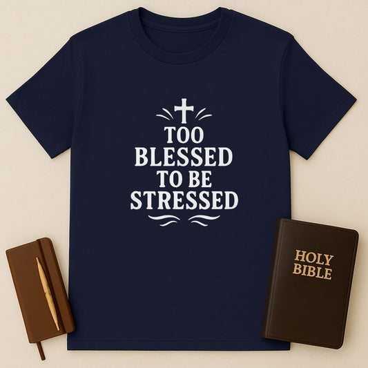 Too Blessed To Be Stressed T-Shirt
