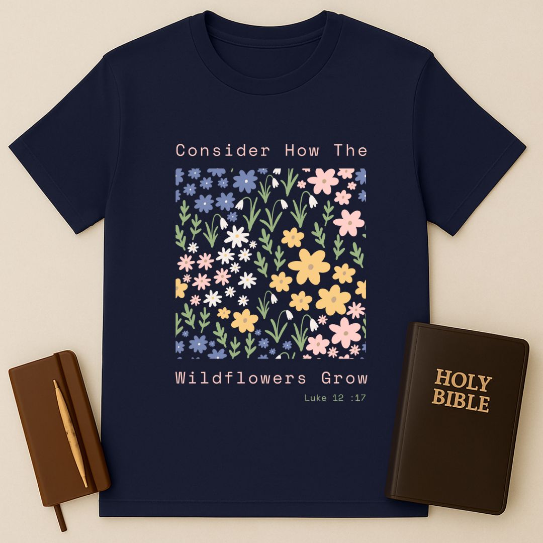 Consider How The Wildflowers Grow T-Shirt