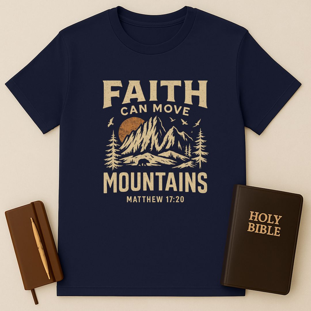 Faith Can Move Mountains T-Shirt