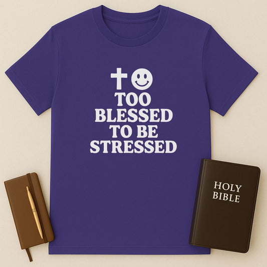 Too Blessed To Be Stressed T-Shirt