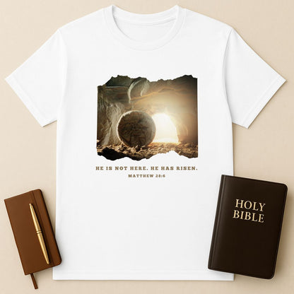 He Is Not Here. He Has Risen T-Shirt