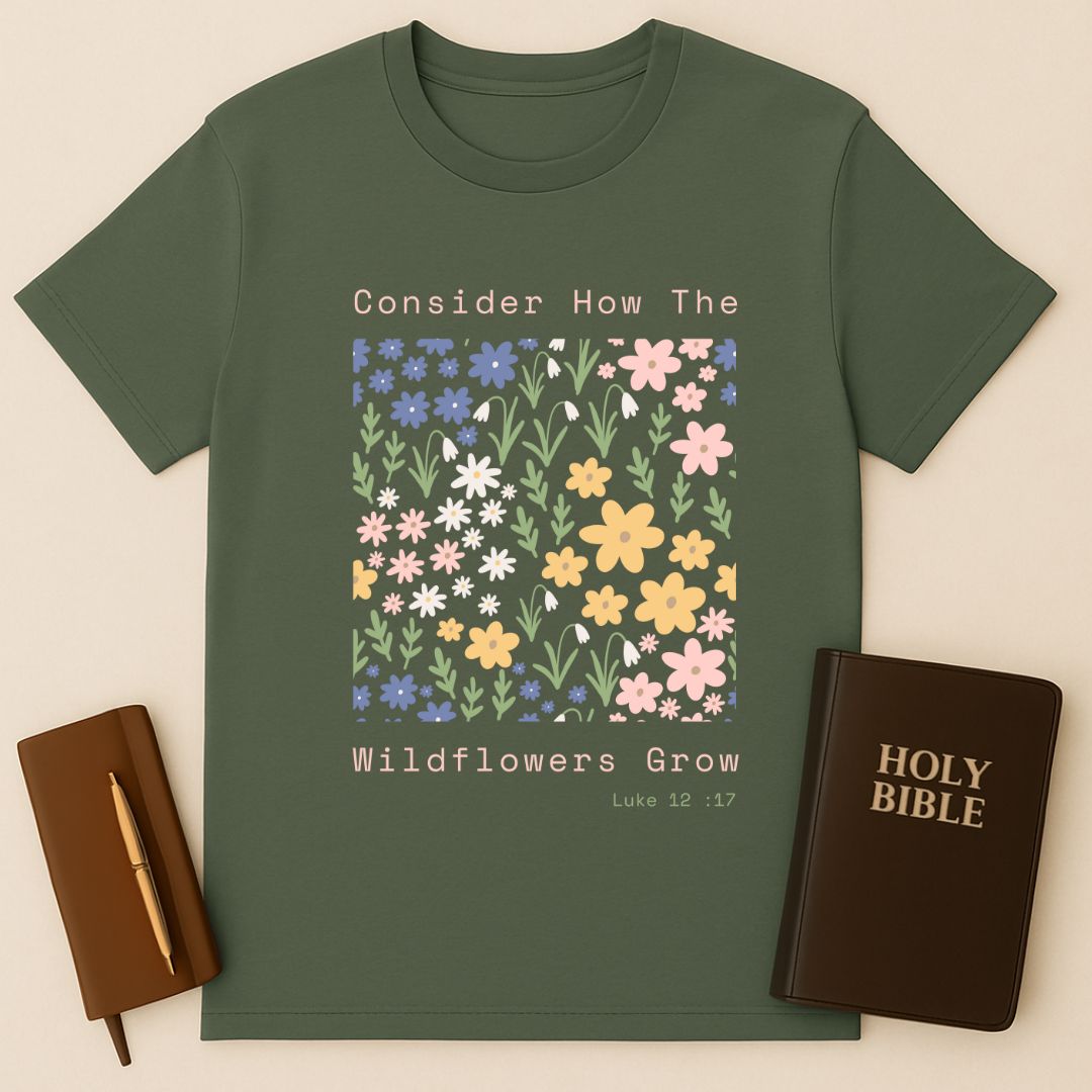 Consider How The Wildflowers Grow T-Shirt